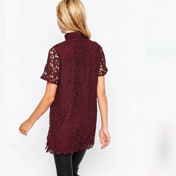 ASOS Lace Tunic, Size 0, NWOT - Picture 5 of 6